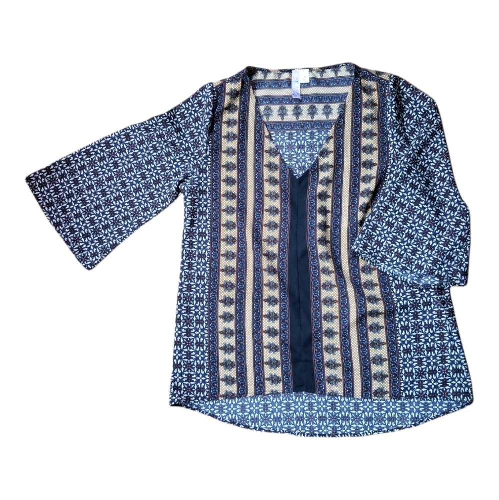 Franchesca's Patterned Blouse